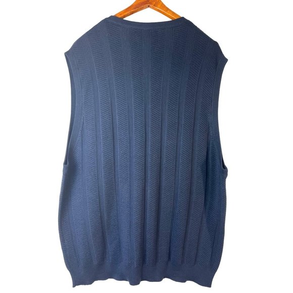 Grandpa golf Byron Nelson Eleven Straight 100% Silk Sweater Vest, Men's X-Large - Picture 4 of 7